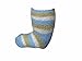 **Great Value** Babies 10pk Soft & Cosy Fleece Socks (3-5 FOOTSIZE, PALE BLUE)