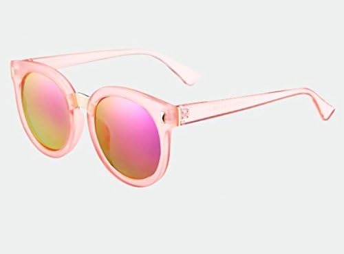 GOUQIN Sunglasses the New Child Sunglasses Uv Non-Polarized Glasses, toner Box/Gold Powder Chip