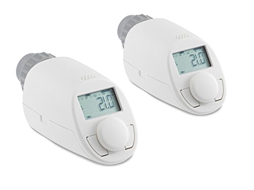 Preisvergleich Produktbild Heizkörper-Thermostatkopf eQ-3 Model N, 2er-Set