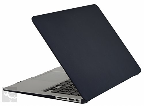 Gecko Macbook Air 13″ Clip On Case – Schwarz – trendige Farben / perfekter Schutz in der Farbe schwarz / black geeignet für MacBook Air 13,3″ (Typ A1369/ Typ A1466 2013/2014) - 2