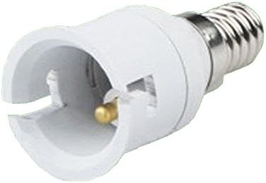 YOUHONG® E14 To B22 LED Light Bulb Adapter Light Lamp Convertor Holder Socket Lamp Bases White