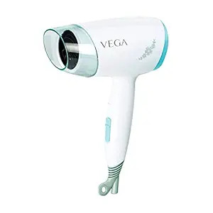 VEGA Insta Look 1400W Foldable Hair Dryer with Cool Shot Button & 3 Heat/Speed Settings (VHDH-23)