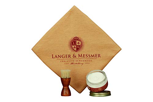 Langer & Messmer kit de cuidado de zapatos 3 piezas incolore