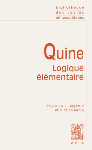 Télécharger Logique élémentaire PDF Livre eBook France Télécharger Logique élémentaire PDF Livre eBook France