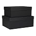 Produktbild Rössler 1349452700 Papier S.O.H.O. 2er Kartonage rechteckig, schwarz