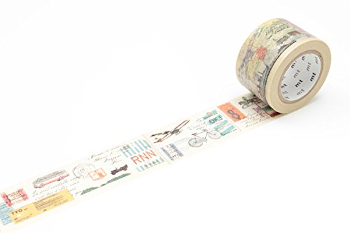 mt Ex Washi Ruban adhésif de masquage Travel Way