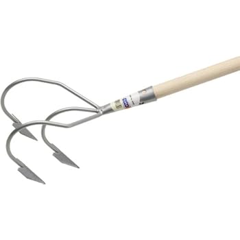 Handgrubber Grubber Kultivatur Bodenlüfter Handpflug 3 Schar 150 mm