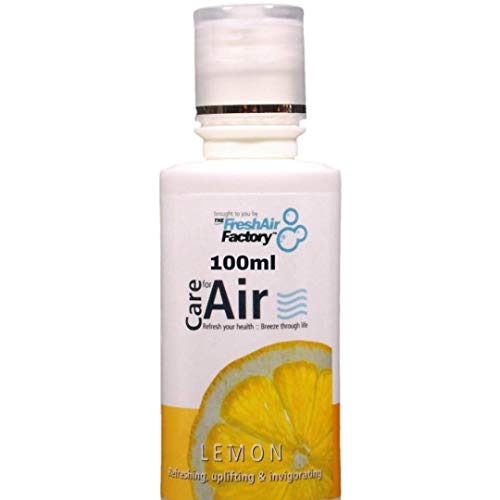 CareforAir Lemon Aromatherapeutic Essence (100ml) suitable for all types of Air Purifiers/Revitalisers . Cleansing, Purifying and Uplifting