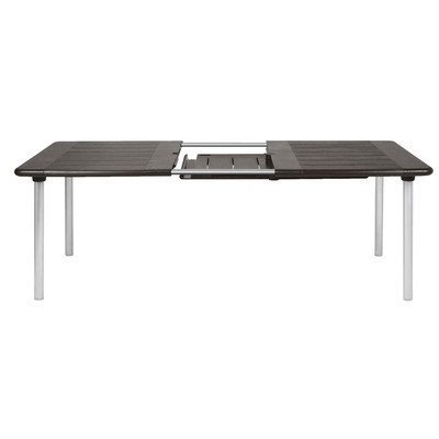 Preisvergleich Produktbild Nardi Gartentisch Maestrale 220 kaffee / Gestell silbe