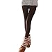 Produktbild CHOULI Weibliche elastische Gamaschen Frauen Frühling Herbst Winter Leggings Slim-Cut Bottoms Kaffee