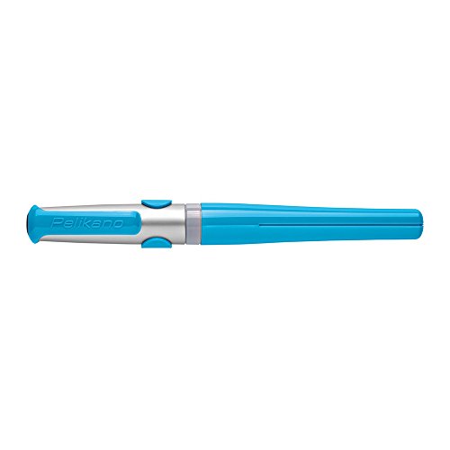 Pelikan 972406 – Tintenroller Pelikano R480, blau + 2 Patronen KM blau - 2