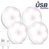 schrankbeleuchtung 💡USB AUFLADBAR: Verabschieden Sie sich von AAA-Batterien! SALKING usb schrankleuchten led Eingebaute aufladbar Lithium-Batterie, spart Kosten bei Trockenbatterien; Wiederaufladbar über Micro USB-Kabel (mitgeliefert), kompatibel mit Powerbank, PC-USB-Anschluss, Telefonladegerät. Sehr einfach und praktisch.