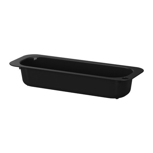 IKEA BOHOLMEN – Sieb, schwarz – 15 x 44 cm