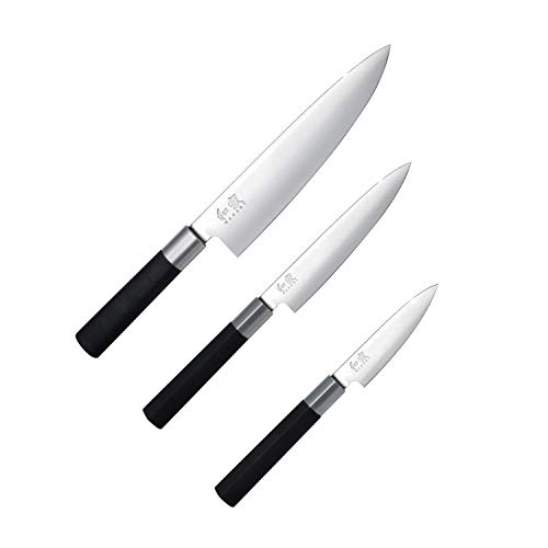 Set couteaux de cuisine KAI Wasabi Black