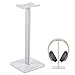 Price comparison product image Headphone Stand Gaming Headset Stands New Bee Solid Aluminum+TPU+ABS Headphone Headset Hanger Holder Mount Headphone Display for Most Headphones Bose,Beats,B&O,Sennheiser,Sony,AKG etc.(Silver)