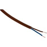Zenitech - Electric Power Cable H03VVH2-F 2x 0,75mm&sup2; - Flat Structure - Indoor Use - PVC Insulation - For Household Appliance