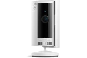Ring Caméra intérieure (Indoor Camera 2e gén.) | Caméra de surveillance wifi sur secteur pour animaux, vidéo HD 1080p, audio bidirectionnel, cache de confidentialité | Essai Ring Home gratuit 30 j.