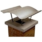 Kaminabdeckung aus Kupfer, handgefertigte Schornsteinabdeckung