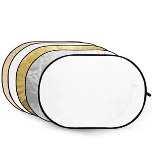 Godox Collapsible 5-in-1 Reflector Disc RFT-06 Gold, Silver, Soft Gold, White, Translucent (80 x 120 cm)