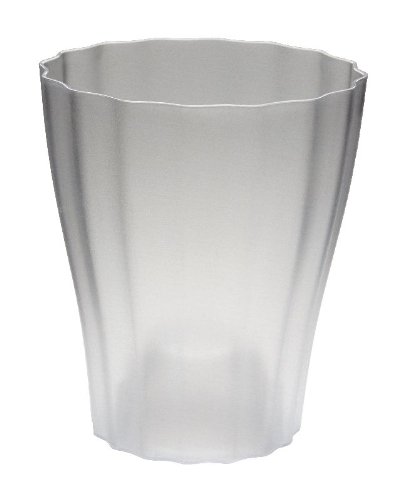 Terra Kunststoff Orchideenvase, Weiß, 15 cm