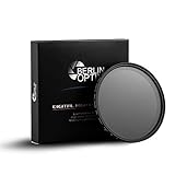 HOCHWERTIGES GLAS - Das Glas der Objektivfilter wird aus B270 Schottglas aus Deutschland gefertigt und ist dadurch besonders resistent gegen Öl, Schmutz und Staub