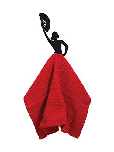 Artori Design OL Gancho - Negro Metal Cocina Toalla Hanger by