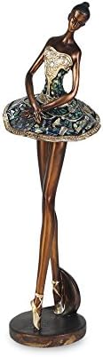 Art Deco Home - Resin figure Ballet Dancer ballerina 39 cm