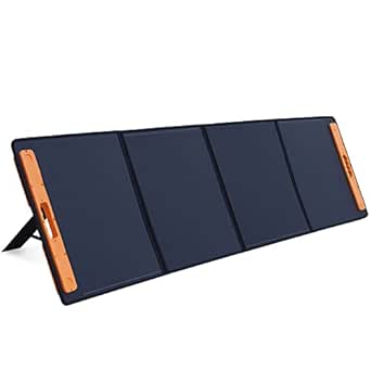 FIREFLY ENERGY Foldable Solar Panel 120W 12V Monocrystalline Solar Panel Kit with USB DC Output Portable Solar Panel Outdoor for Power Station Caravan RV Boot Camper Irregular Surface