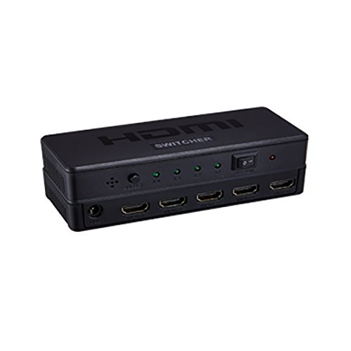 4x1 HDMI Switch Yatek YK-0401B mit 3D-Format-Support und Fern