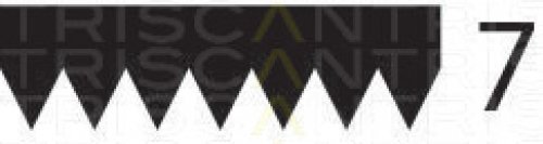 Preisvergleich Produktbild Triscan 8640 701473 Keilrippenriemen