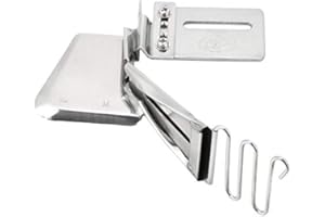 WALFRONT Overlock Binding of Curve Edge Folder Overlock Hemmer Industrial Sewing Machine Binding Attachment Folder