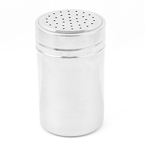 Preisvergleich Produktbild sourcingmap® Edelstahl Löcher Outlet Menage Flasche Silber