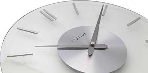 NeXtime 2632 Wall Clock, Stripe, 31 cm, glass - 4