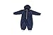 Hippychick Fleece Lined Waterproof All-in-One Suit - Navy/Sand, 18-24 Months