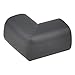 Outdoortips 4 x Baby Safety Corner Protection - Desk Corner Edge Cushions (Black)