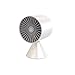 Produktbild bloatboy Mini Schreibtischlüfter, USB Geräuschloser Turbolüfter Kopfschüttelnd Ventilator für Office Desktop, Tourismus, Camping (Weiß)