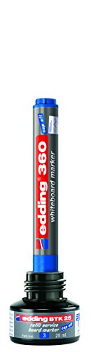 edding Whiteboardmarker edding 360, nachfüllbar, 1,5 – 3mm, blau - 3