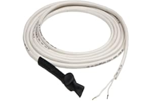 3S SUPERSAMASTORE Câble Chauffant No Frost Antigel 50 W/m avec Thermostat sans Prise, Longueur 4 Mètres