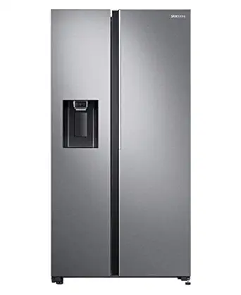 Samsung 676 L Side by Side Refrigerator (RS74R5101SL, Silver)