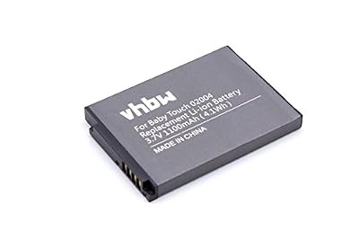 vhbw Batterie vhbw 1100mAh (3.7V) pour écoute-bébé Philips Avent SCD603, SCD-603/00, SCD-603H9 remplace SN-S150.