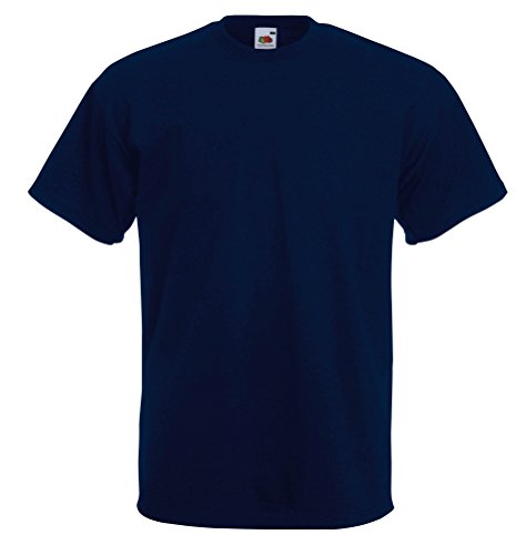 Fruit of the Loom Premium T-Shirt - 21 Farben - Medium, Dunkelblau Fruit of the Loom Premium T-Shirt - 21 Farben - Medium, Dunkelblau