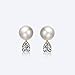 Produktbild S-P 925 Silber Ohrringe Wasser Perle Perle Weiße Ohrstecker High Fashion Silber Schmuck Silber Ohrringe, Weiß, Wie Gezeigt