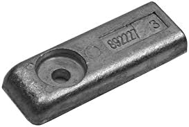 Quicksilver Aluminum Anode Kit 893404 - Power Trim Plate - Fits 200 HP through 400 HP Mercury Verado L6