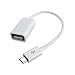 Captcha OTG Cable For All Microusb (V8) - Mi Redmi Note 4G Compatible (White) RS.155.00
