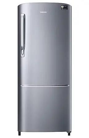 Samsung 230 L 3 Star Inverter Direct Cool Single Door Refrigerator (RR24A272YS8/NL, Elegant Inox), Silver