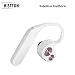 Produktbild HISTTON Bluetooth V5.0 Headset Hanging Ear IPX7 Waterproof Hanging Ear Built-In Microphone Bilateral Stereo Sports Headphones (Keramik weiß-1pcs)