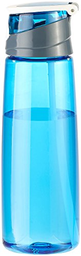 PEARL sports BPA-freie Kunststoff-Trinkflasche mit Einhand-Verschluss, 700 ml, blau - 7