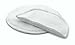 TechnoTec® 6 X Bamboo Organic Reusable Soft Breast Pads Waterproof Washable Super Absorbent (White / Cream)