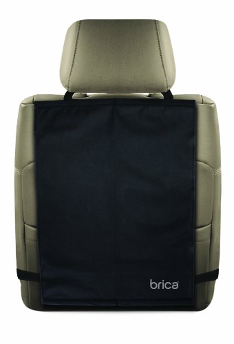 BRICA Kick Mats - Backseat Car Protector Mat 2 Pack Black