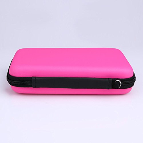 Malloom Bolsa EVA viajes llevar funda organizador 10 cartuchos para Nintendo 3DS LL XL Rosa caliente reviews Malloom Bolsa EVA viajes llevar funda organizador 10 cartuchos para Nintendo 3DS LL XL Rosa caliente